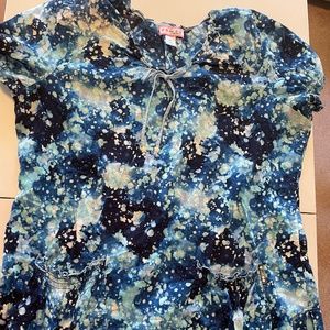 Koi Scrub Top